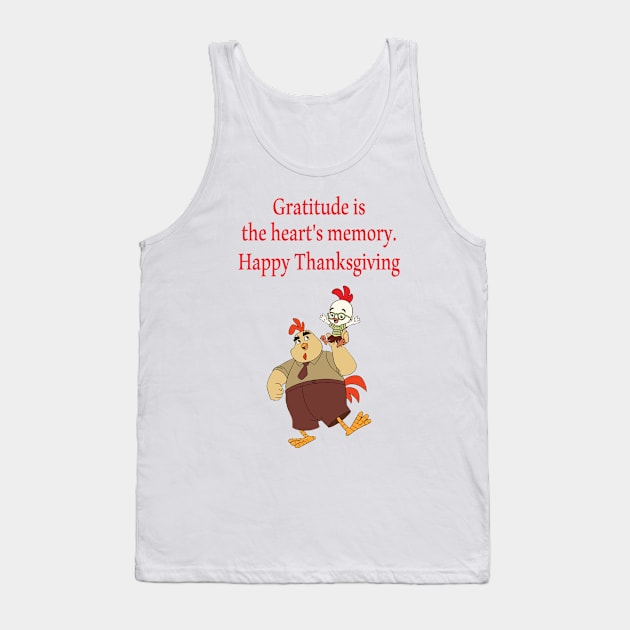 where the mess is worth the memories Thanksgiving Tank Top by AA